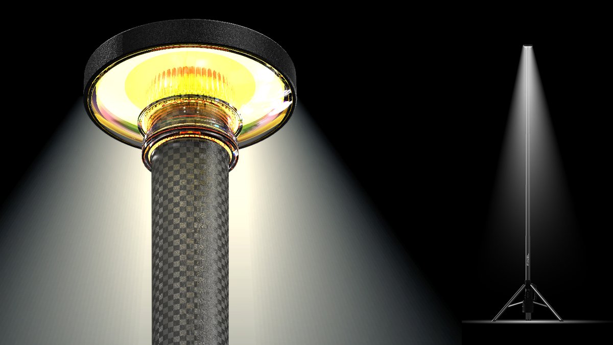 Final Lantern!! Full Carbon-Integrated-2000lm-Maximum Height 2.5m