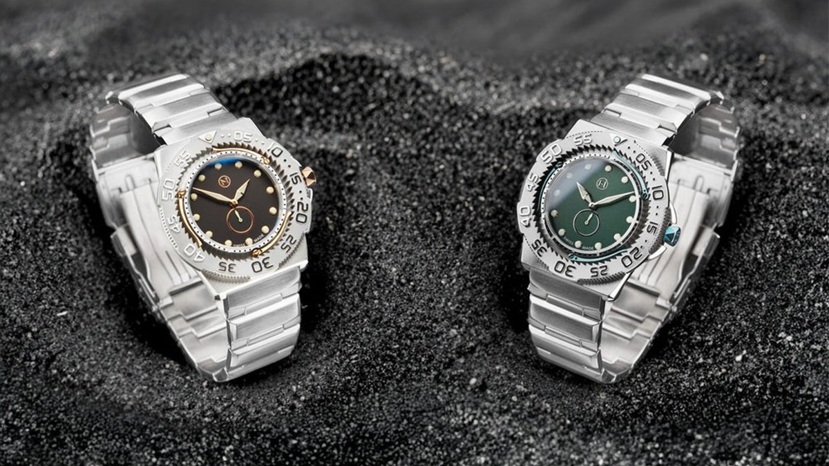 [6.8mm Thickness] The World's Thinnest Diver's Watch Nove Trident