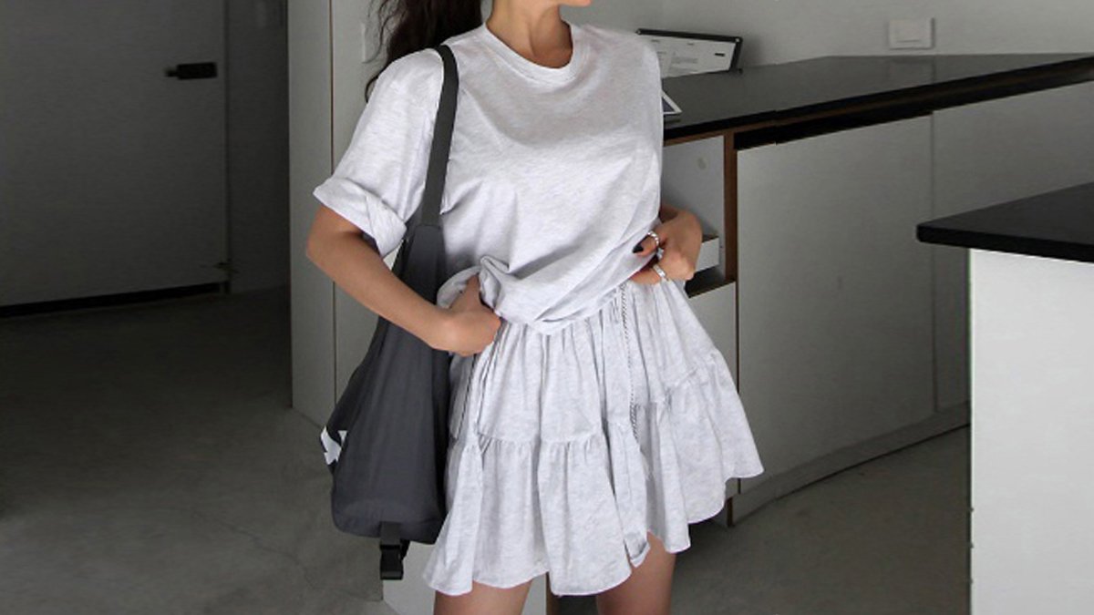 [2nd Encore] Elegant Tiered Skirt Set with Integrated Premium Lining