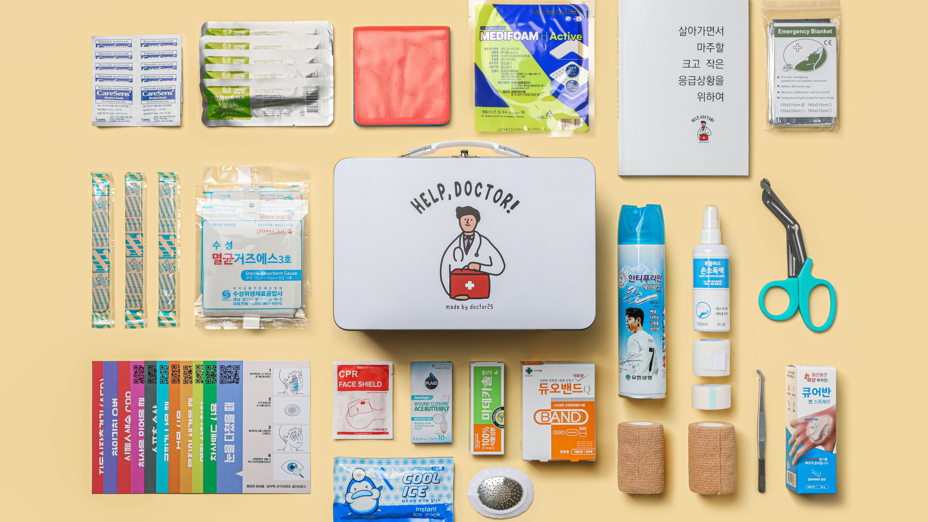 务必与市售急救包比较｜医生亲制“家用迷你急救室”