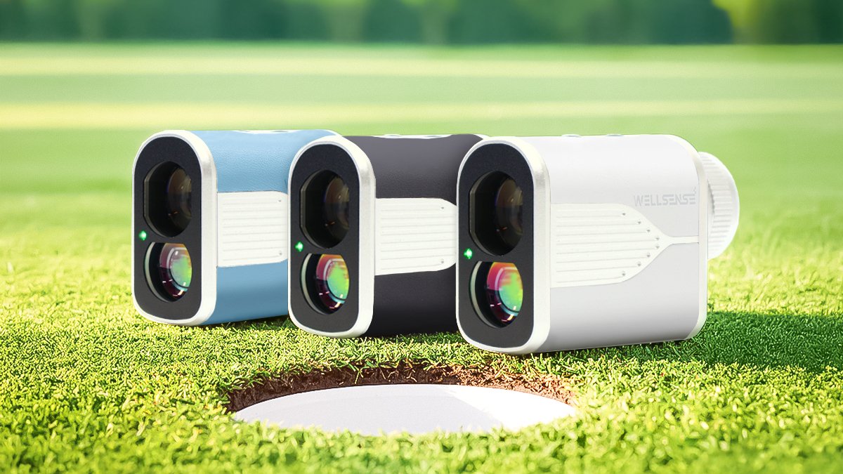 Wellsense Golf Distance Measurer: Not just a guess, but science—measures slope, triangle, and putting slope.