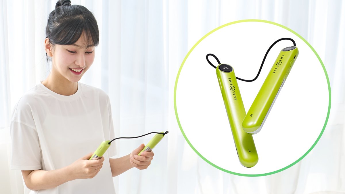 손가락부터 엘보까지 저주파마사지+자동 전완근운동｜리얼EMS 핸드 마사지기