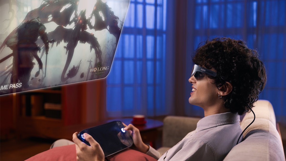 [玩家注意！]佩戴瞬间沉浸100%，联想智能眼镜