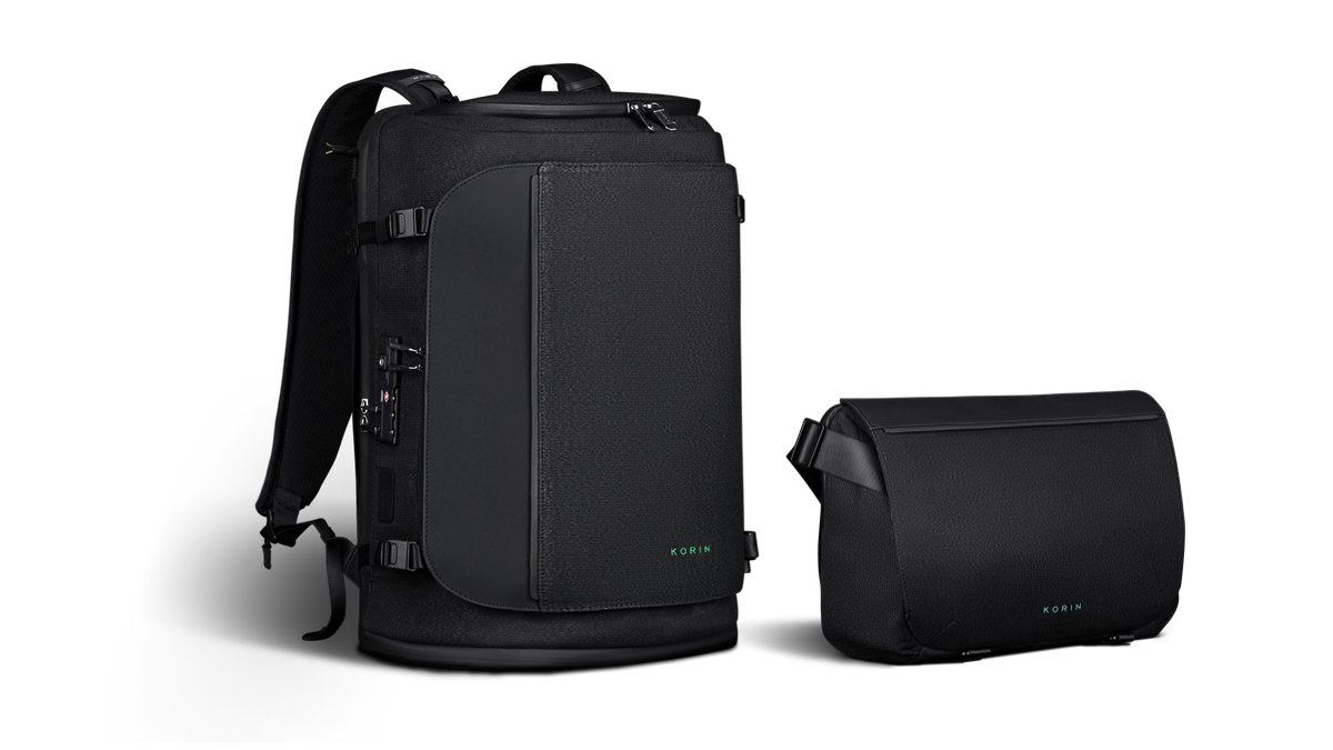 [KORIN] 旅行通勤一包搞定！多功能安全背包 HubPackX