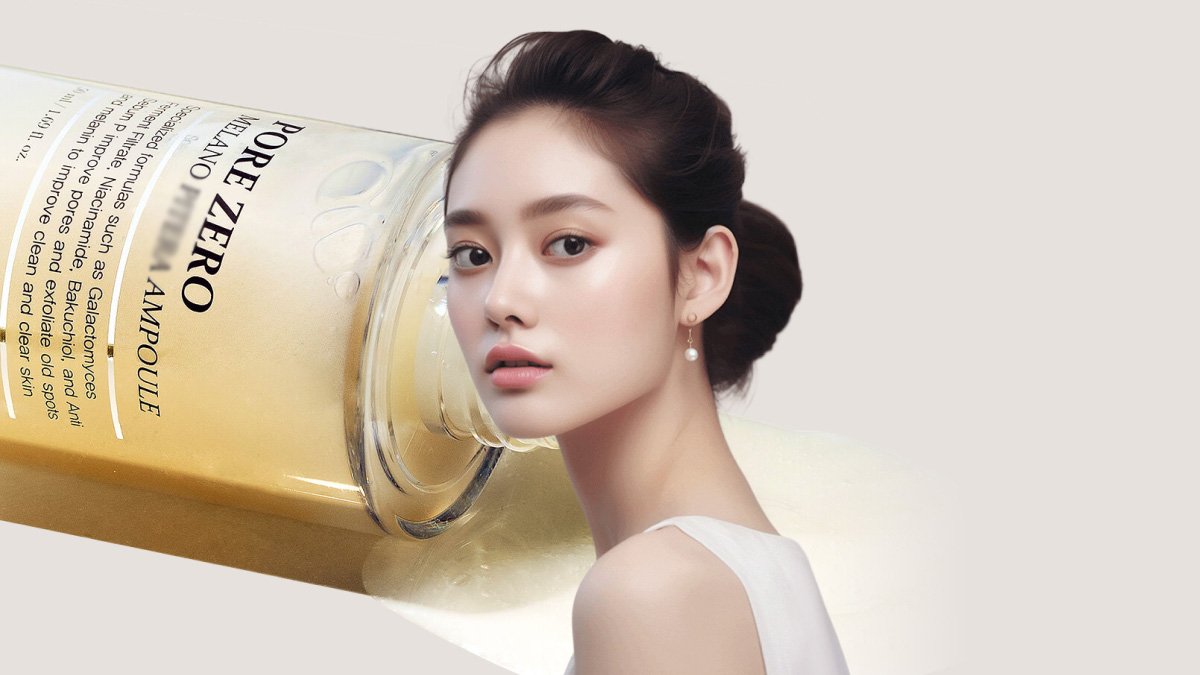 1等美白｜一次使用毛孔-98% 斑点-31%，真珠系列史无前例的组合