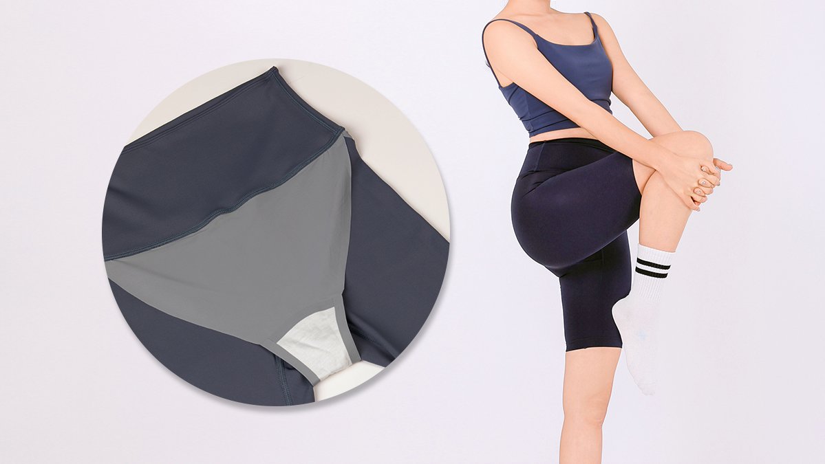 Seamless fit with no panty lines | Stay cool and comfortable during hot summer workouts with our hidden panty leggings!
