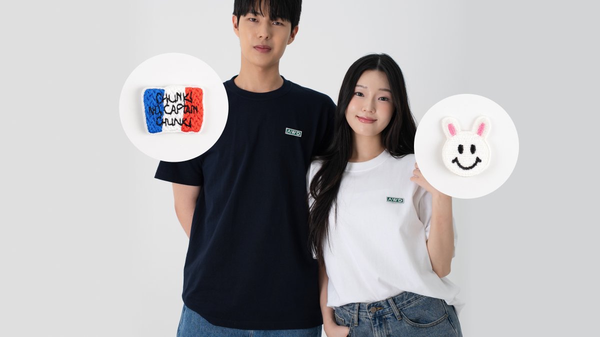 一件T恤，多变风格！AWD磁吸可换贴布T恤