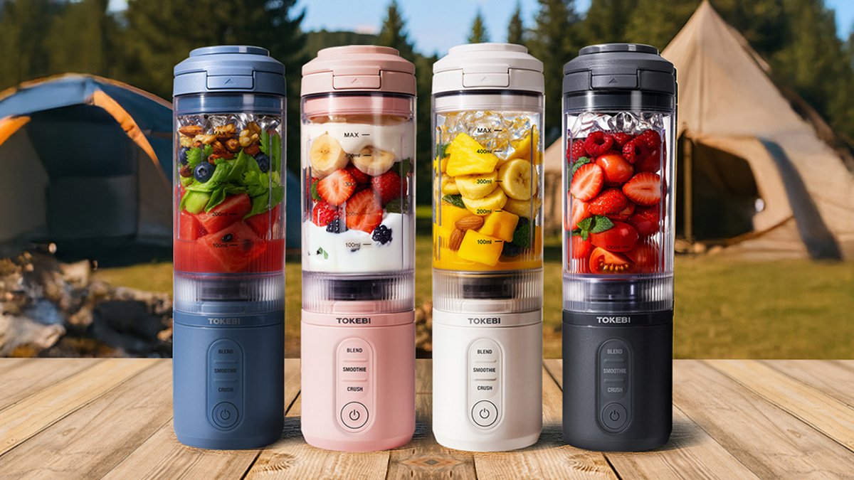 压倒性性能搅拌机。即刻选定，随心而行！小精灵即选即走