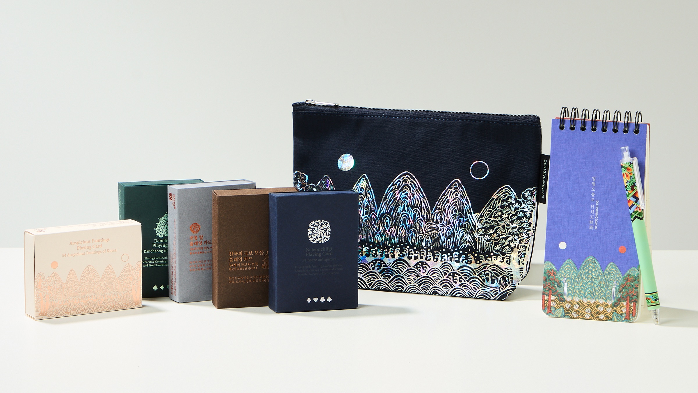 [掌中微型博物馆]韩国文化遗产系列扑克牌5款