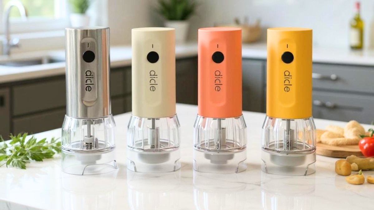 From grinding spices and coffee to replacing parts, this wireless electric grinder does it all with just one hand.