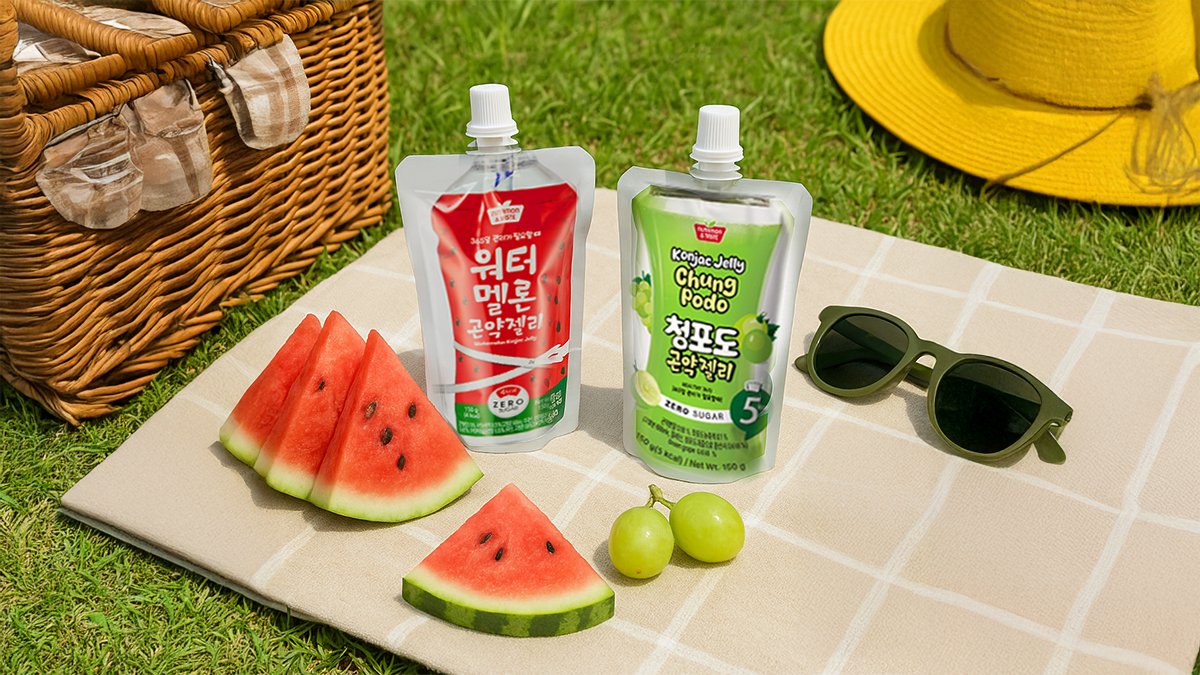 [第三轮加演]夏日终章！清爽健康享用西瓜&青葡萄魔芋冻