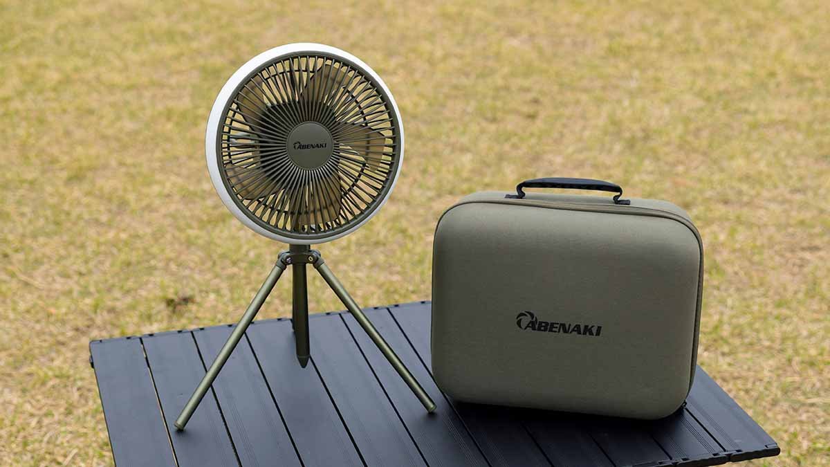 阿贝纳基无线循环风扇 露营车宿天幕风扇 便携式充电风扇