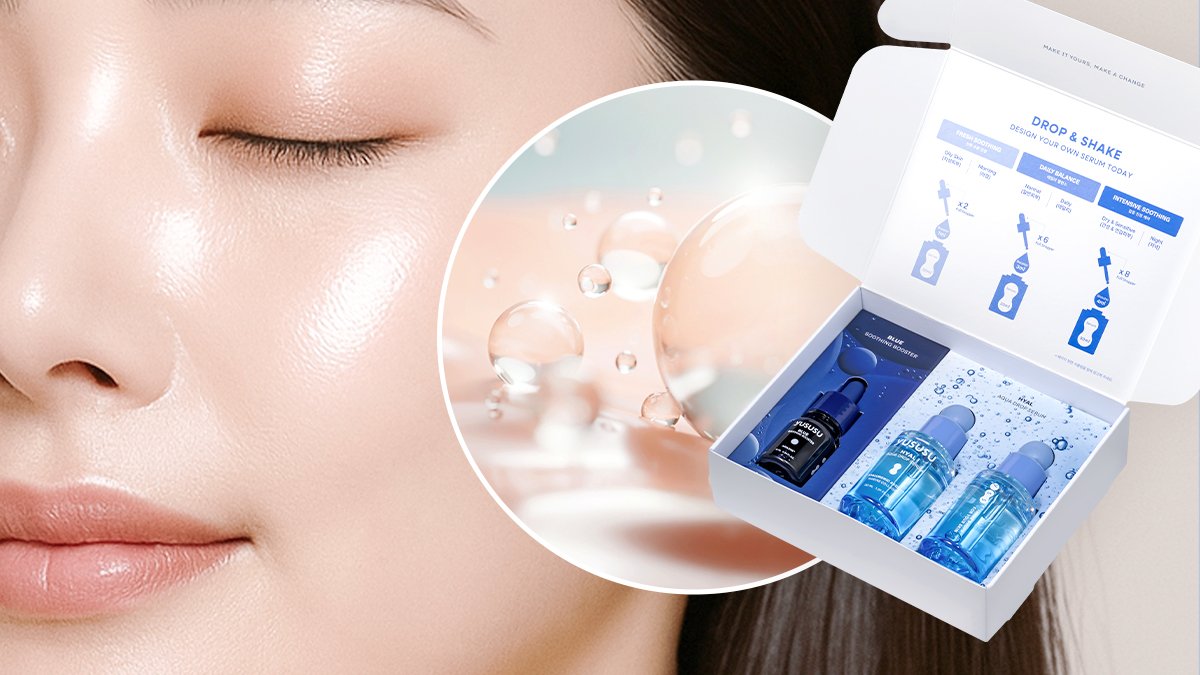 Trouble, heat, dryness? Just 3 drops and it's done! The same principle as a dermatologist's skin booster!