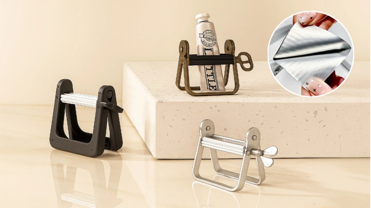 [哧~] 每天使用的牙膏·化妆品，用零残留管就能100%彻底用完！