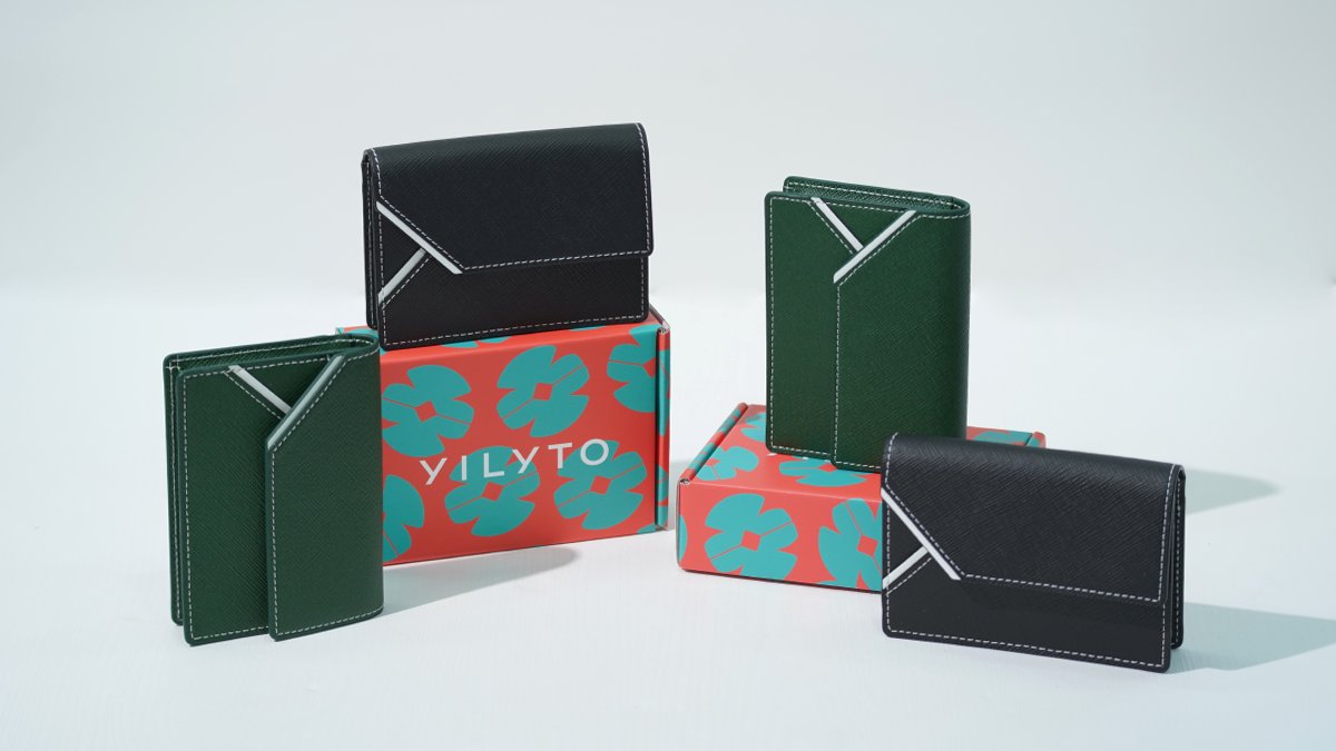 [카드&명함지갑] 전통의 멋을 담은 한지가죽 지갑, 일상에 품격을 더하다