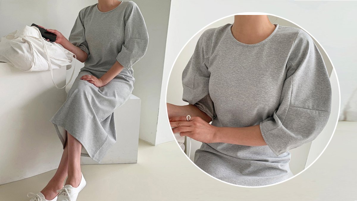 [二次返场] 一件式设计兼顾舒适与优雅，修身剪裁与身材修饰的泡泡裙