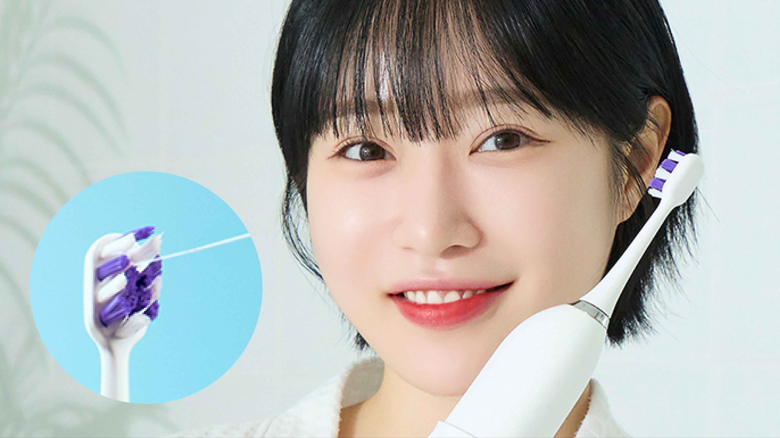 电动牙刷+口腔清洁器｜堪比洗牙的细致护理 韩景熙2合1易洁洁