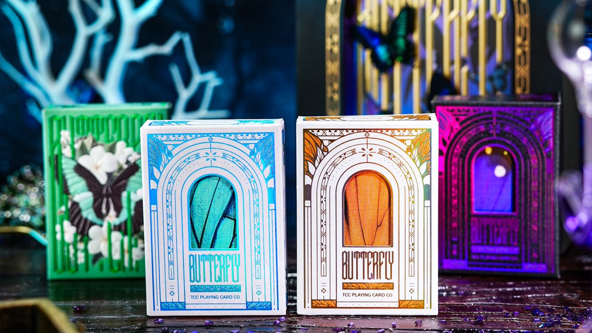 [JLCC国内官方授权经销商] TCC Butterfly扑克牌