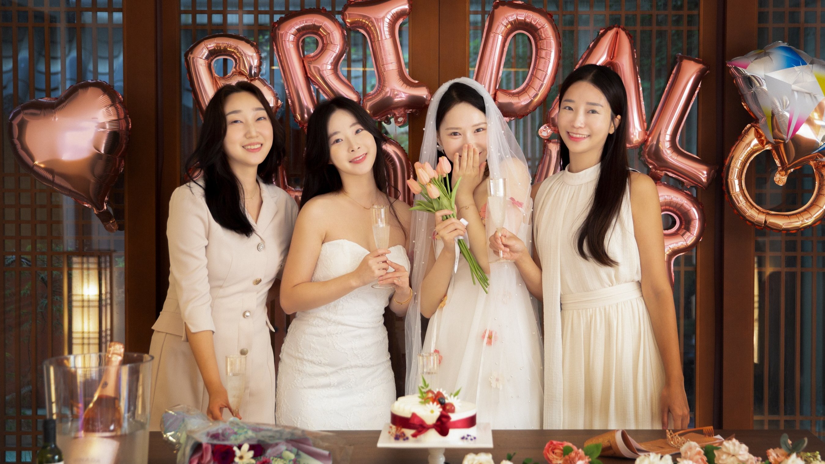 婚前，在韩屋中度过闪耀的特别新娘派对