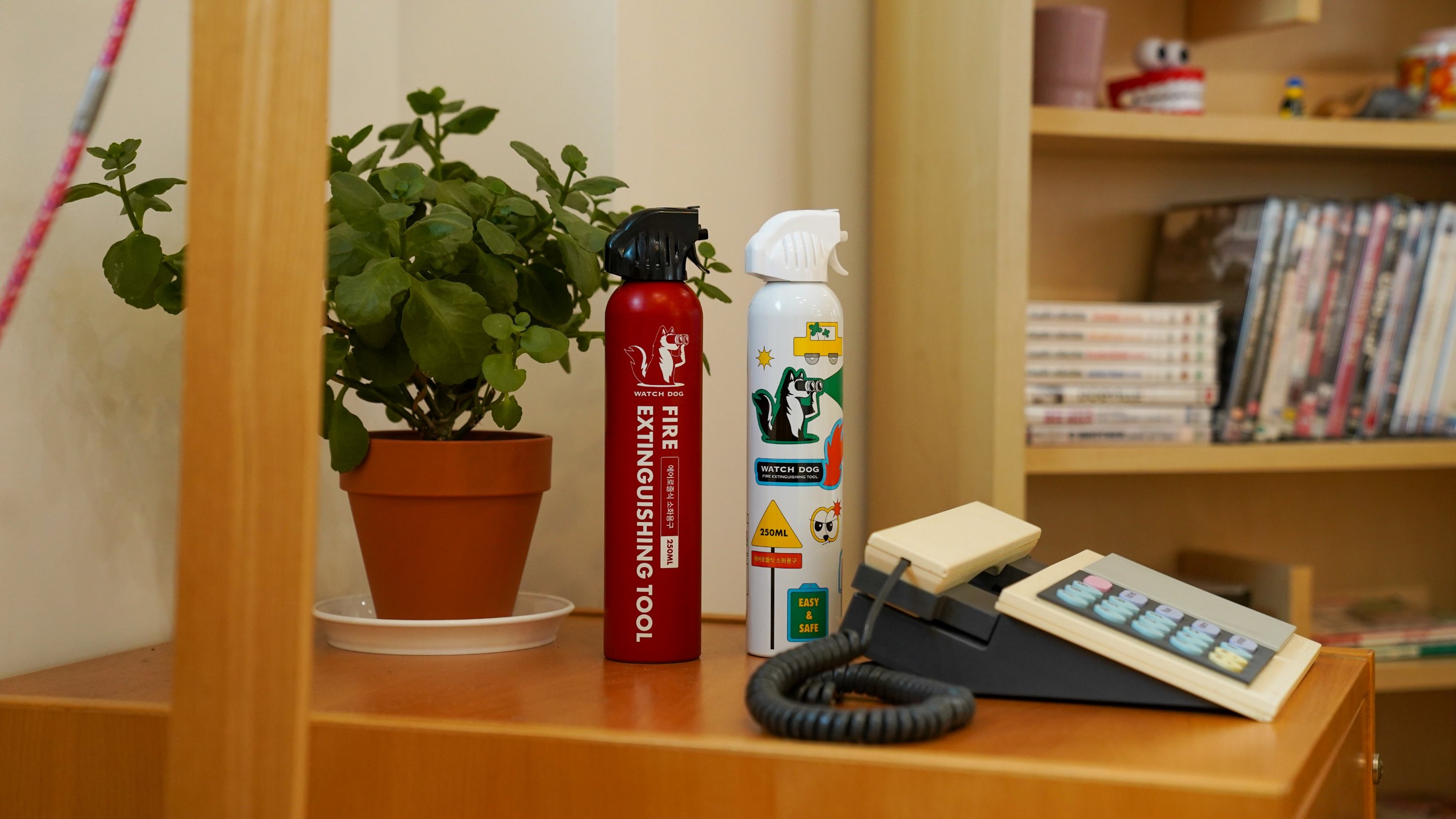 别藏着掖着。优雅展示的灭火器 | Watchdog灭火器&灭火工具