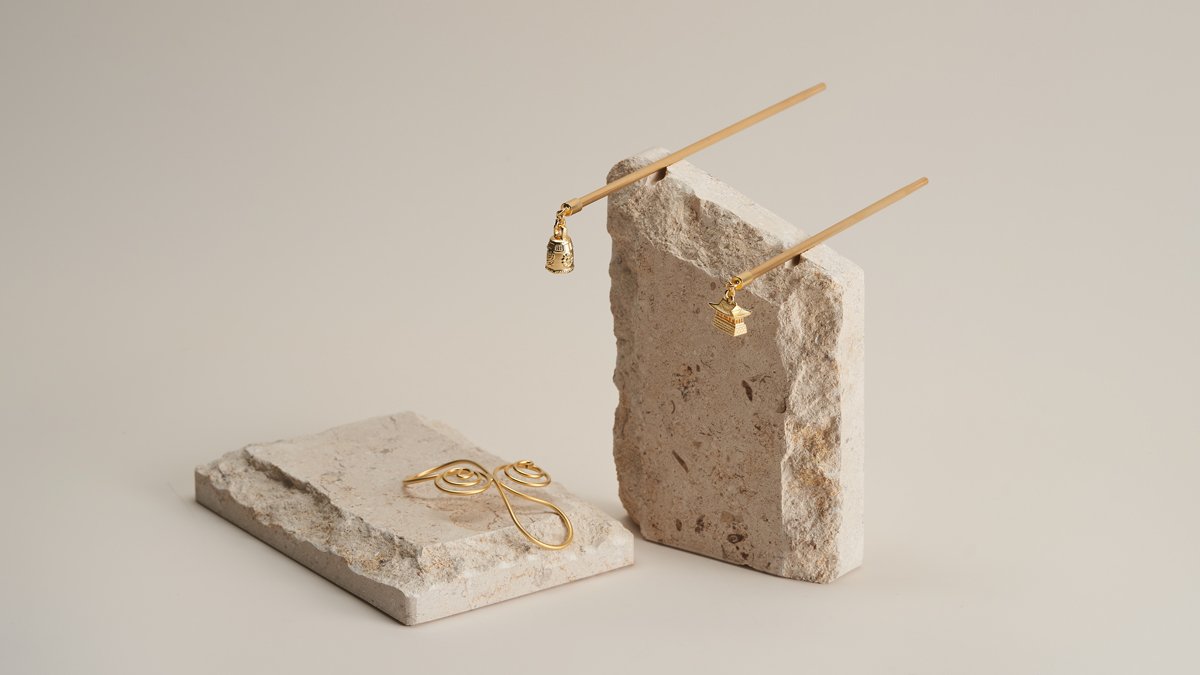 发簪饰件，可根据T.P.O.打造适宜造型的发饰珠宝发簪饰件 & 发簪套装