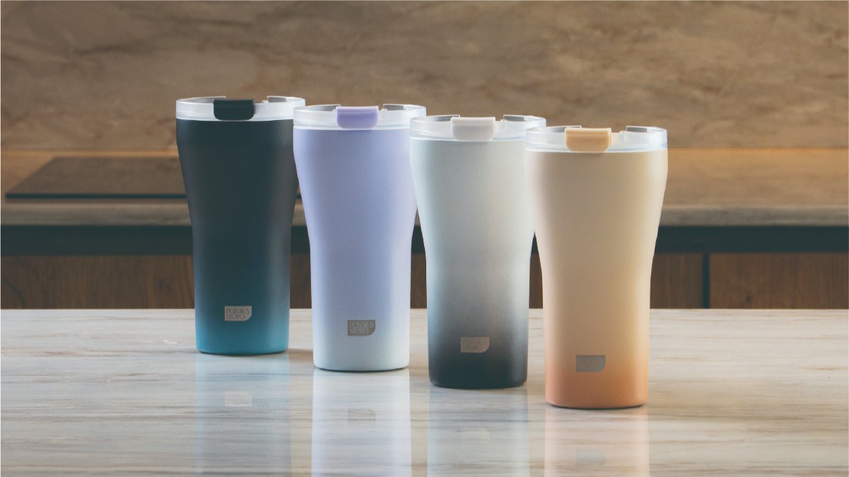 Ultra Ceramic Tumbler by Peter & Steve (Including Engraving) - No metallic taste/odor no staining no polishing agents