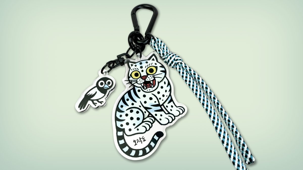 민화 속 호랑이와 까치를 힙하게 재탄생시킨 호작도 디자인 굿즈