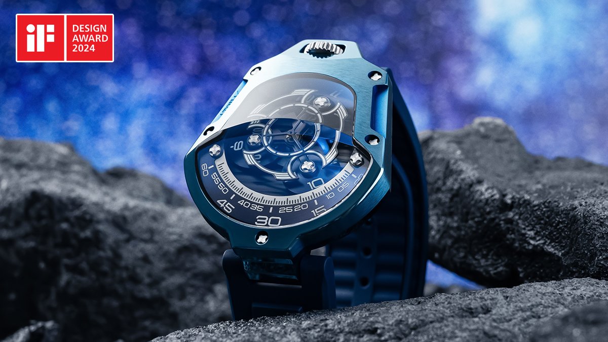 [IF Design Award] A spaceship on my wrist ATOWAK Spaceship Wondering Hour