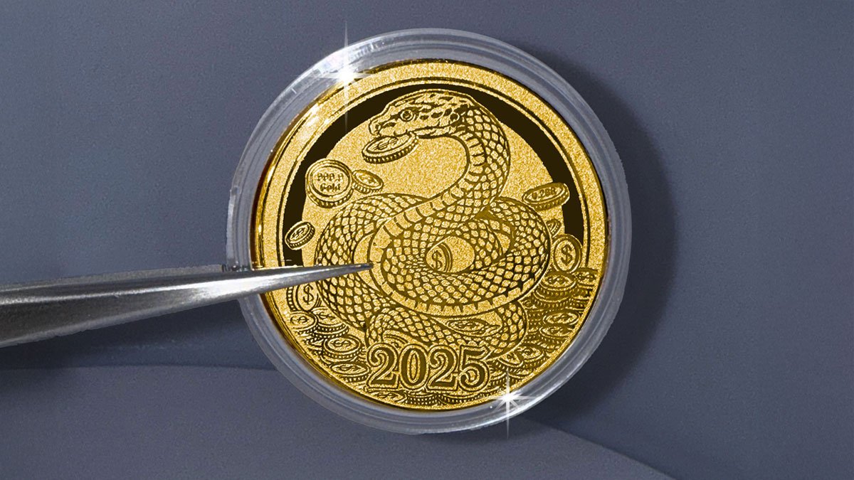 50000 won range] No more Chuseok gift worries! The 24K gold snake coin that  brings abundance by ATELIER FIFTH AVENUE | wadiz