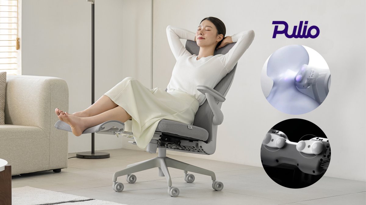 办公椅？按摩椅？边工作边享受按摩的普利奥·里奥拉克斯多功能椅