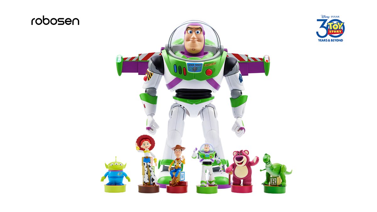 [玩具项目故事30周年] 机器人巴斯光年机器人&迷你人偶套装