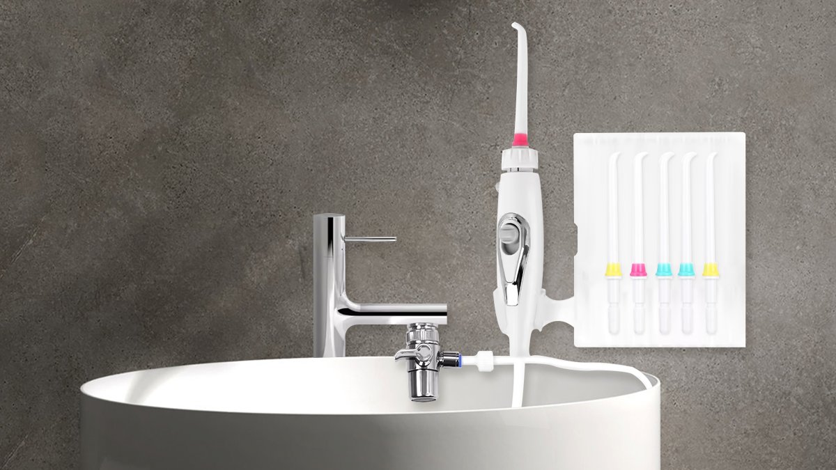 [Dental Spa 口腔清洁仪] 简单安装，温水强力清洁牙齿！