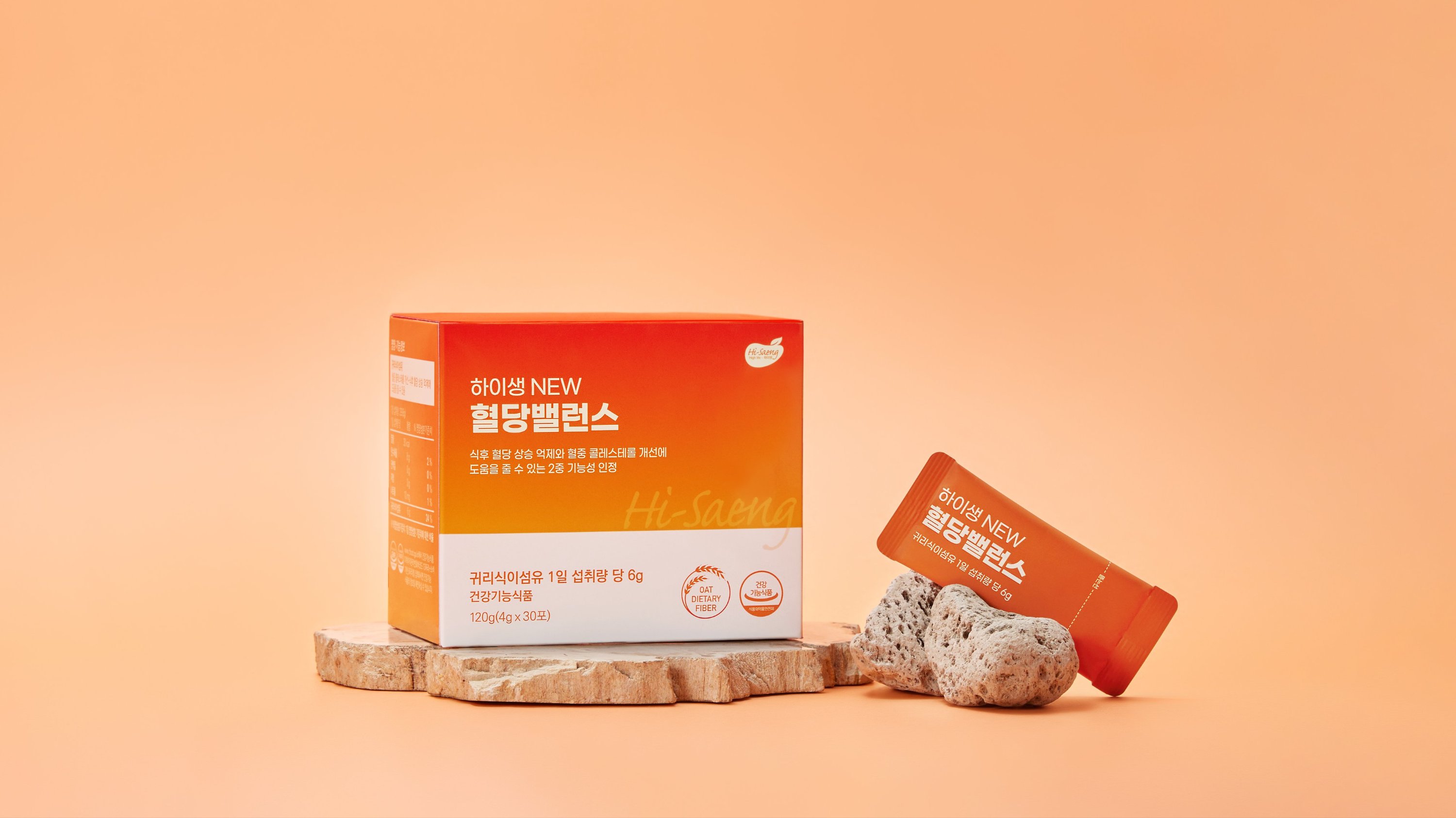 [健康功能食品]一包燕麦膳食纤维，轻松管理餐后血糖+胆固醇！