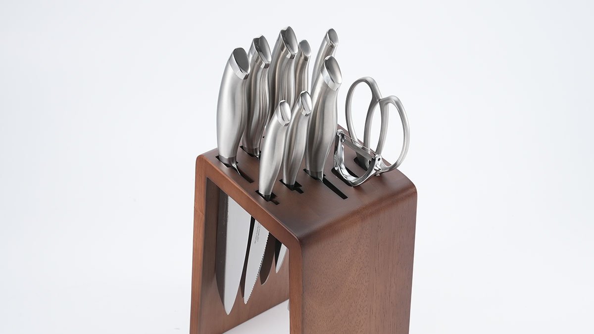 [Cumulative 2.1 Billion] All-Stainless Kudo Knife & Scissors Full Set | Including New Michelin Collaboration Products