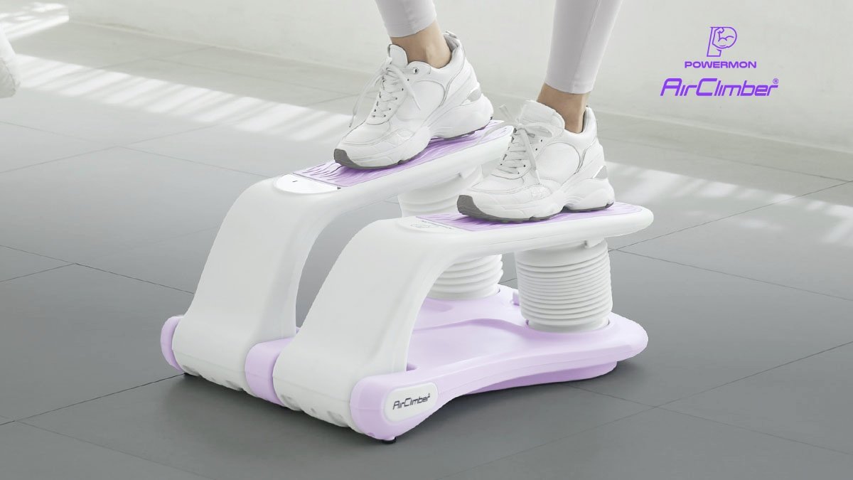 밤에도 OKㅣ에어쿠션으로 관절 부담, 소음 걱정 없는 새로운 에어스탭퍼