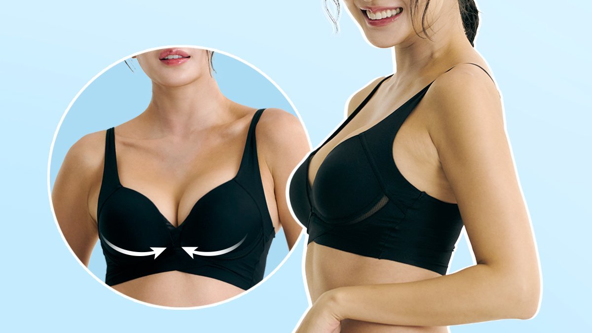 小胸大胸必看~聚拢托起，连胸型都完美塑形的聚拢文胸！