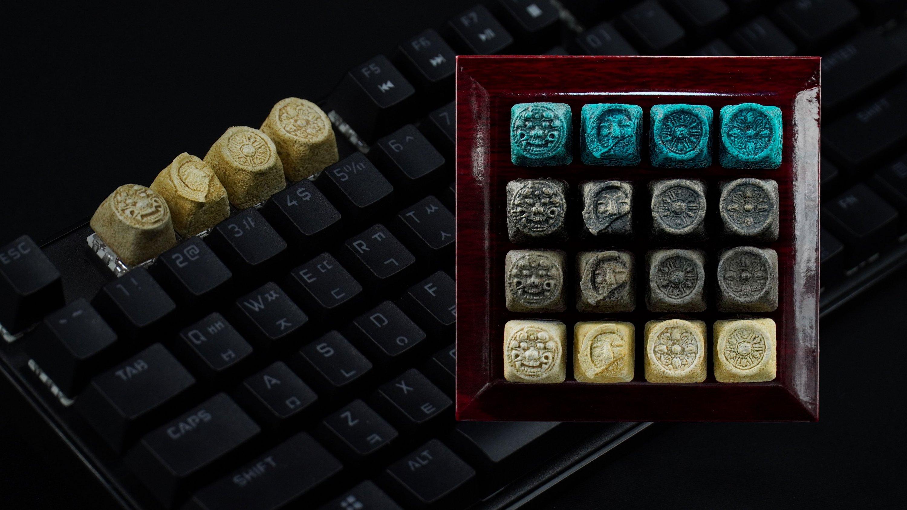 蕴含韩国之美的水膜键帽