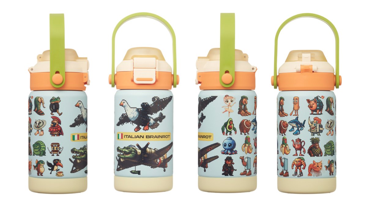 이탈리안 브레인롯 픽셀아트 텀블러 | 아빠표 핵인싸 초딩 프로젝트