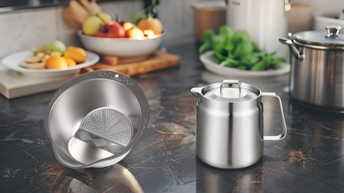 时尚厨房用品！多功能水壶锅 & 多功能洗涤碗