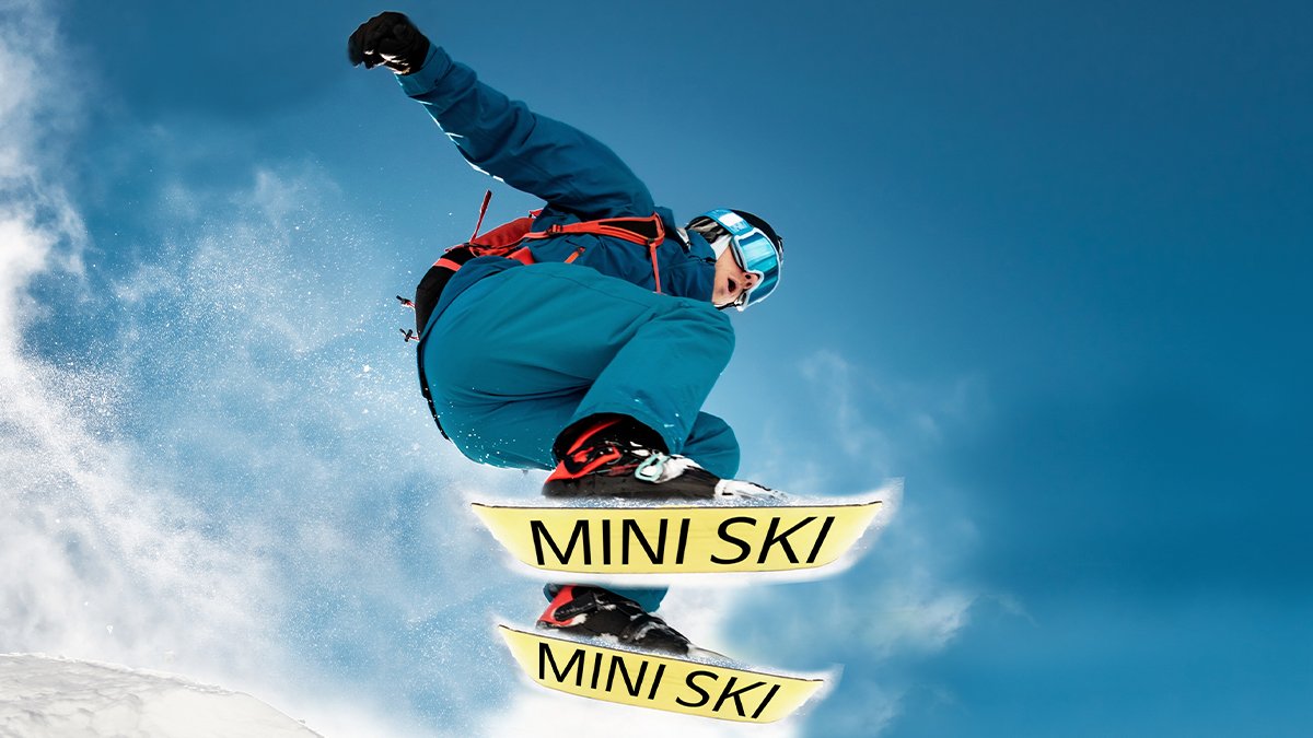 40厘米的自由，迷你滑雪板——知名品牌滑雪/单板专业工厂直销