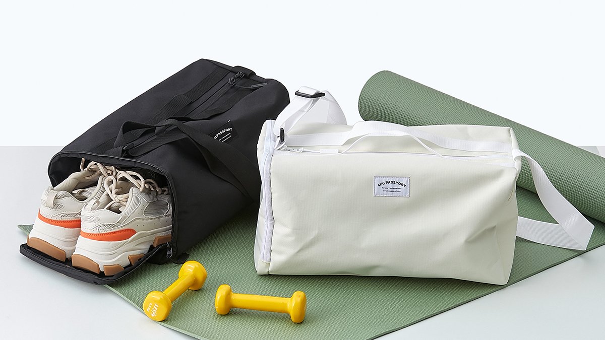 [2万韩元档/运动]健身达人们快来集合！可分离收纳运动鞋的可爱运动包