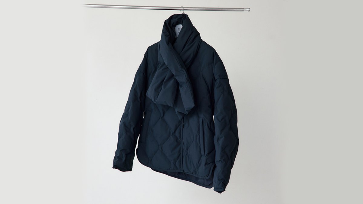 Ultimate Warmth from Face to Legs! Jumper + Muffler + Skirt [Winter Down 3-Piece Set]