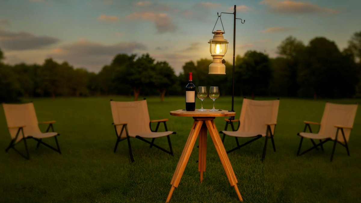 为露营注入温情的唯一木质三脚架