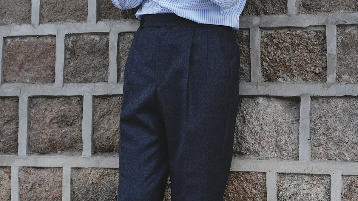 冬季经典的象征，柔软羊毛100%法兰绒长裤