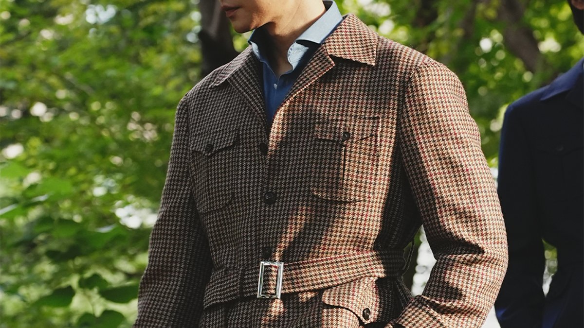 源自英国贵族狩猎服的定制狩猎夹克