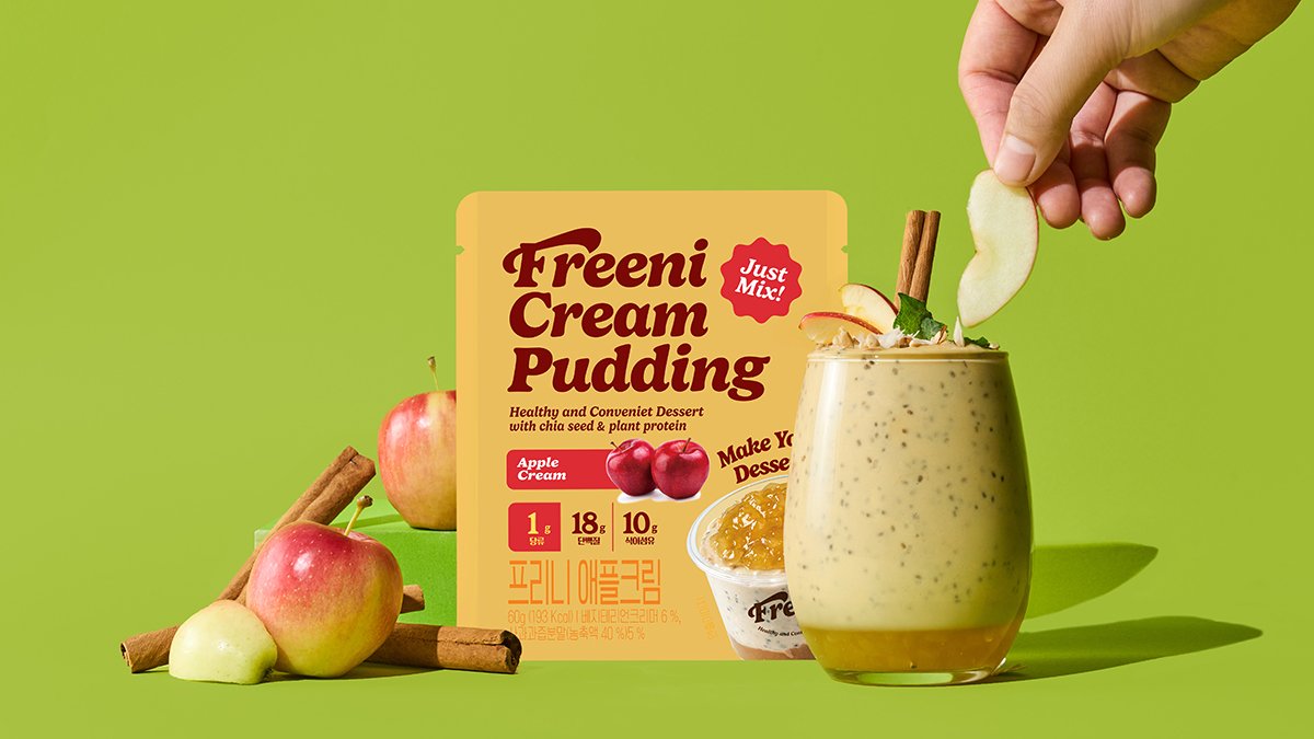 [Healthy Dessert Innovation] Protein Cream Pudding Preeny: Sweetness with a Careful Touch