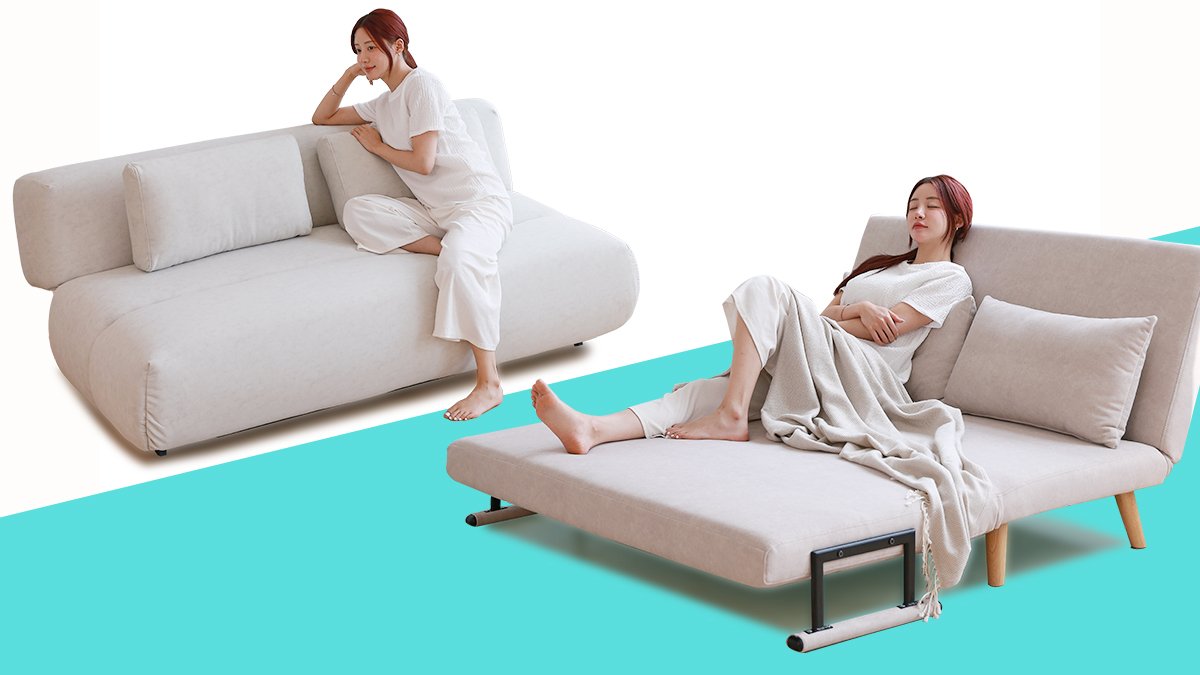 [소파·침대 둘다 사게요?] 이제 하나로 끝내세요! 5초면 충분해요!