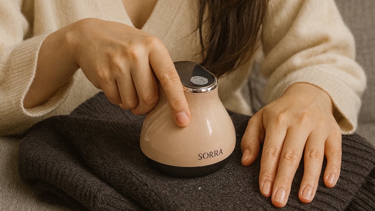 매일 5초면 끝! 옷감은 살리고, 보풀은 지우는 소라 보풀제거기