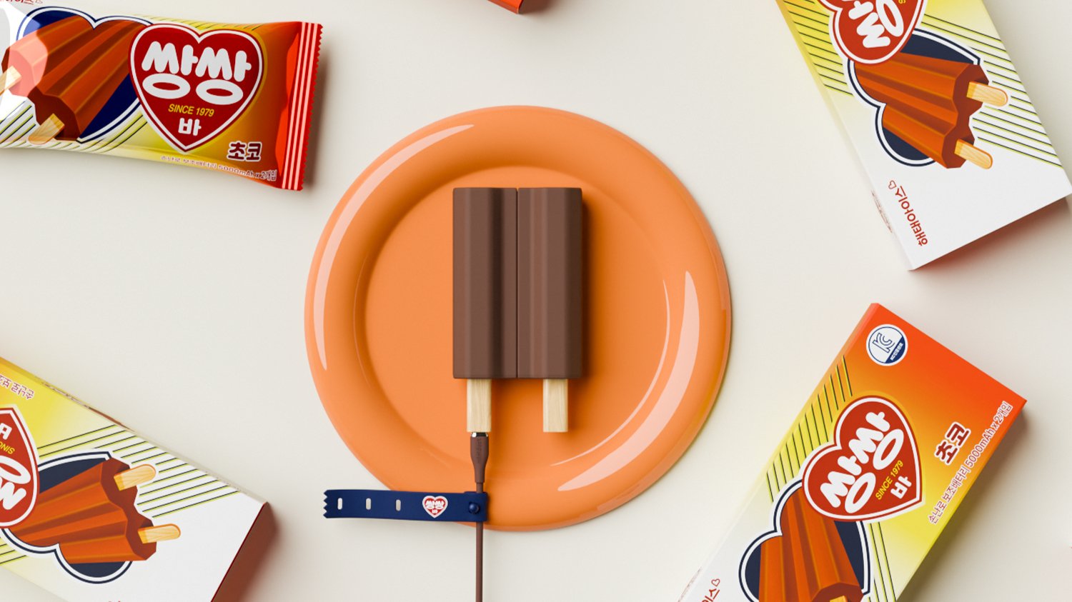 [今日截止]官方联名｜像双拼冰棒一样分开使用的暖手宝+移动电源｜双拼冰棒