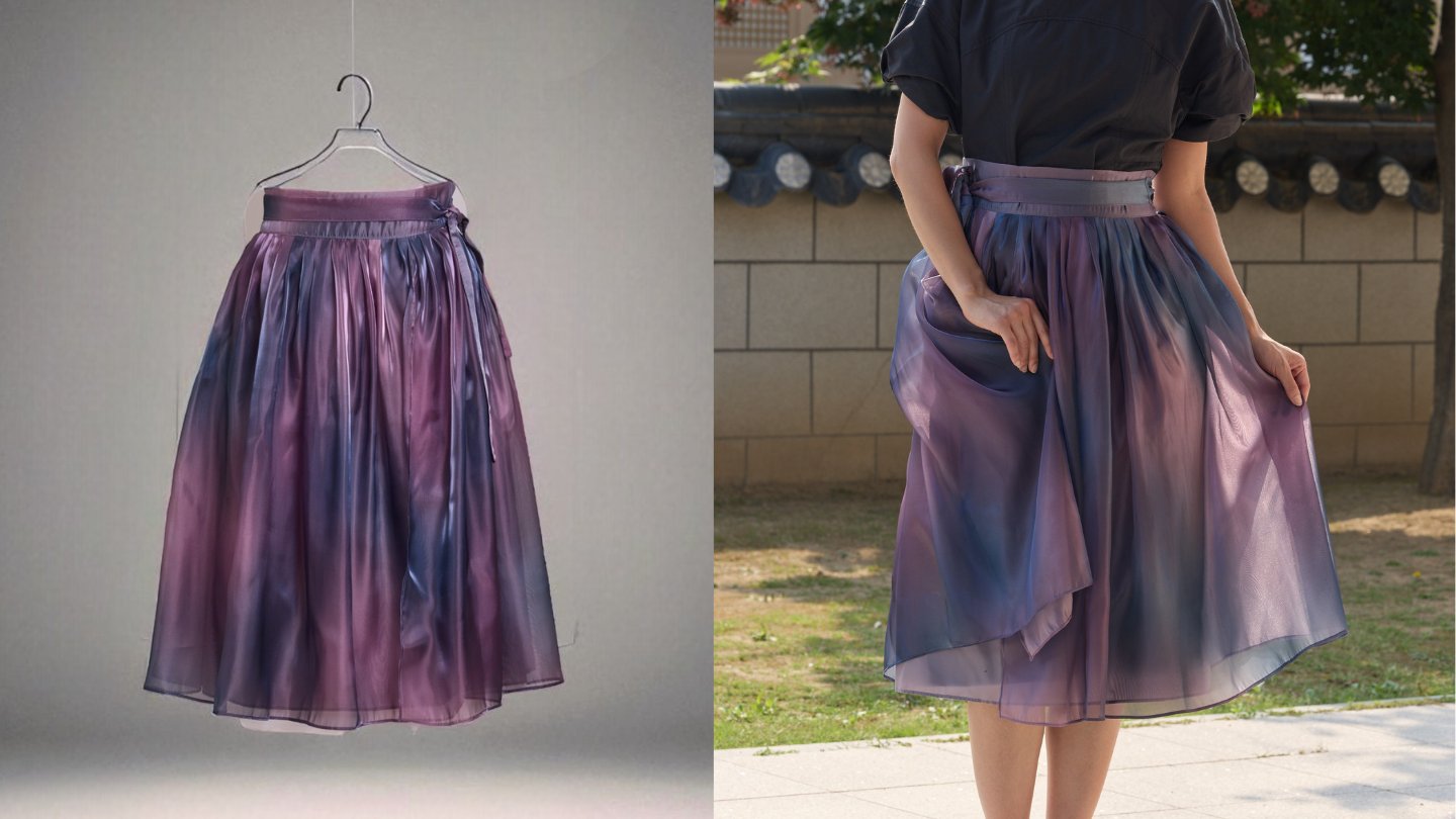 咔嚓——一裹即成！承载传统韵味的日常穿搭韩服 芝努裙